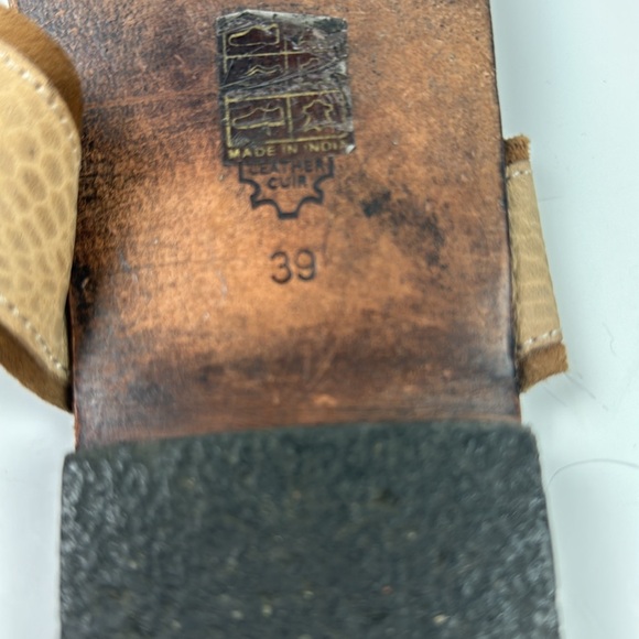 Free People pointed leather flat slides 39 - Picture 5 of 5